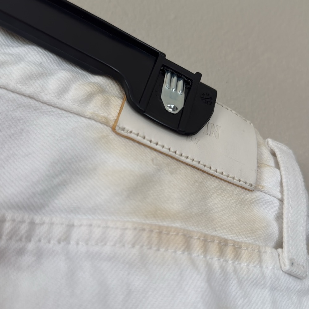 Edwin Women's White Jean Cai 4” Shorts 31 - Picture 6 of 10